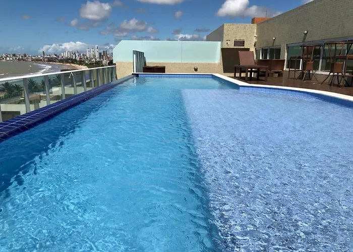 Flat 202 Com Vista Parcial Do Mar De Intermares
