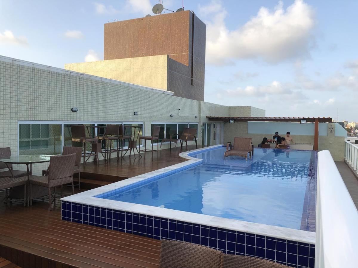 Flat 202 Com Vista Parcial Do Mar De Intermares *