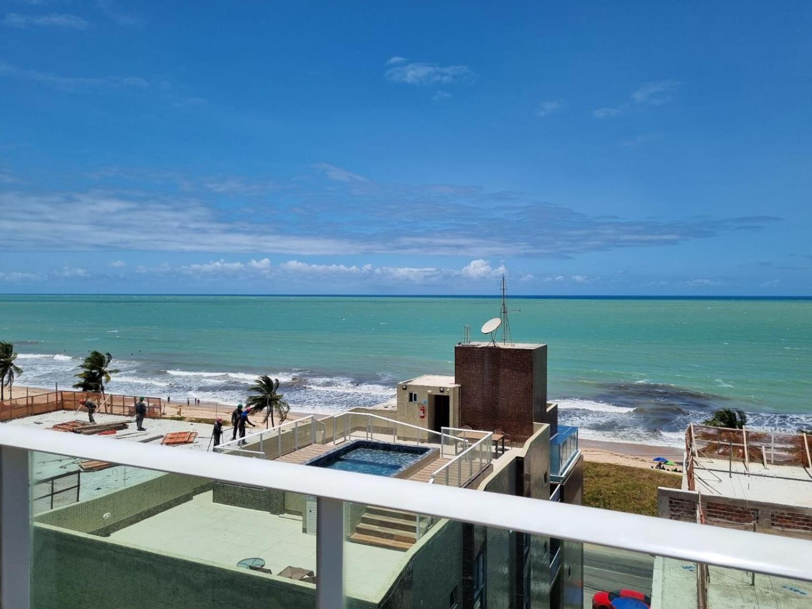 Flat 202 Com Vista Parcial Do Mar De Intermares *