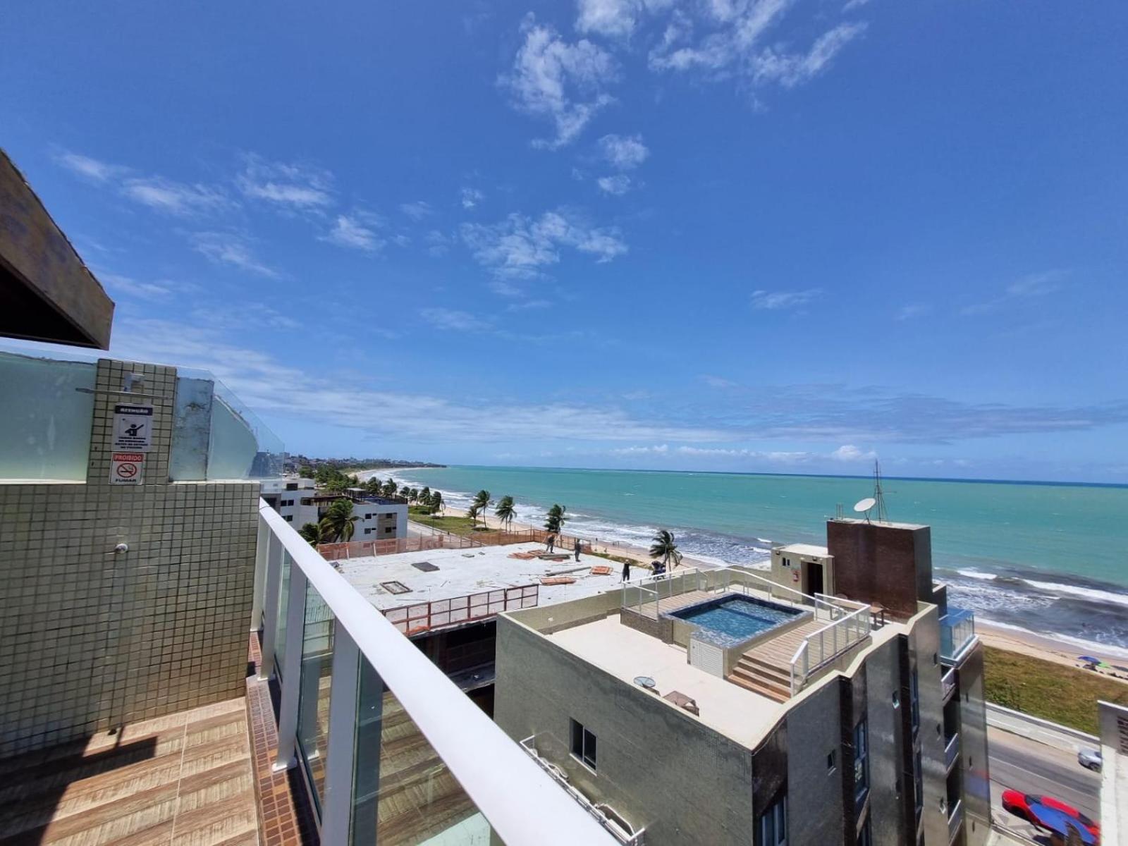 Flat 202 Com Vista Parcial Do Mar De Intermares *