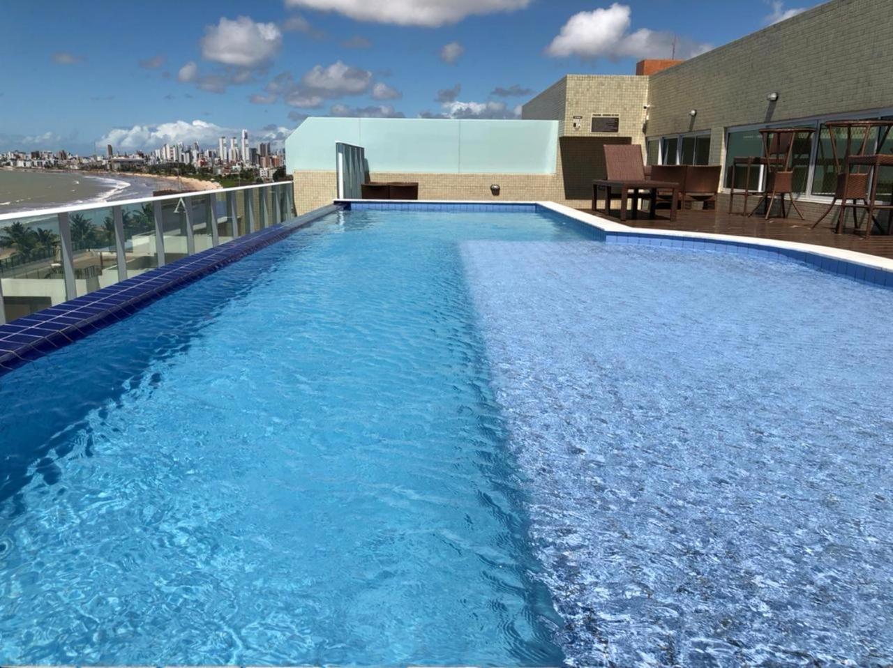 Flat 202 Com Vista Parcial Do Mar De Intermares Cabedelo